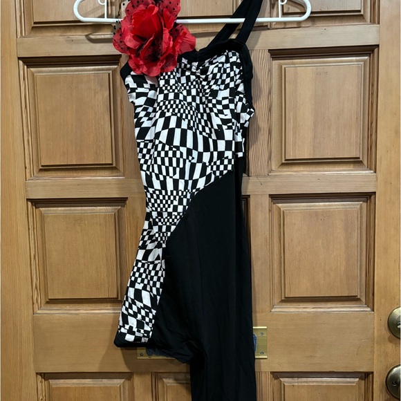 Weissman Other - Dance leotard with one leg short style.